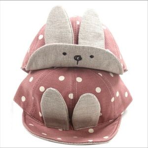 Toddlers Bunny Baseball Cap